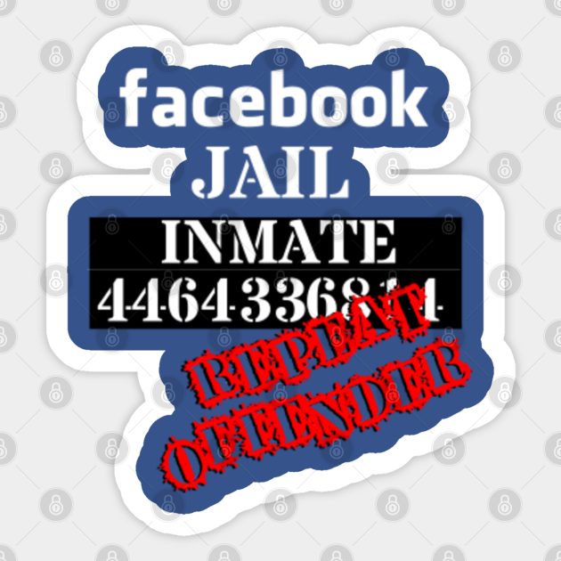 FB Jail - Fb Jail - Sticker | TeePublic